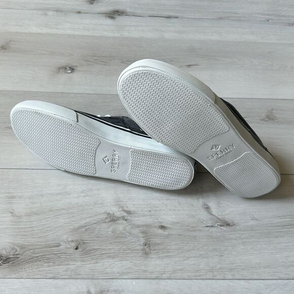 SPERRY Striper II CVO Sneaker Size 11.5 Navy Stitch Fix‎ NWT in packaging - Picture 11 of 12